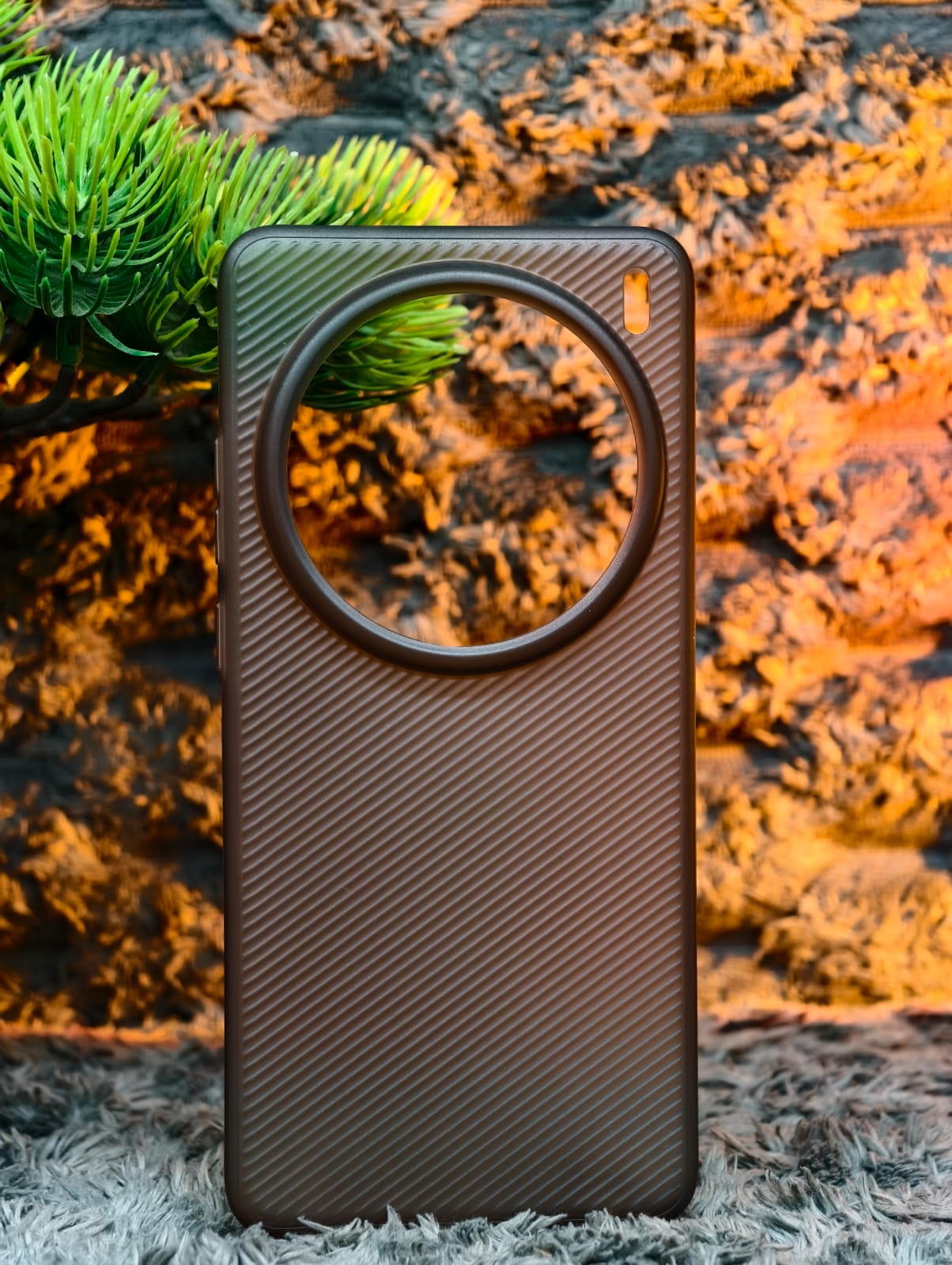 Vivo X200 Pro Semi Transparent Case With Line Grip